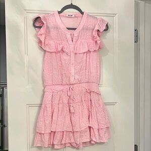 Pink Ruffled Dress